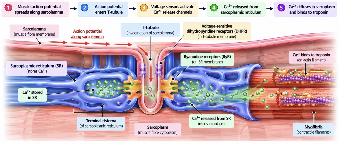 Muscle terminal 3